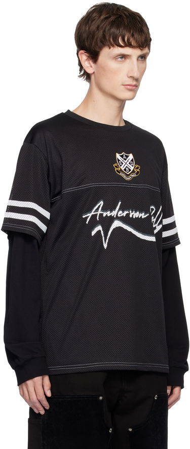 Jersey Andersson Bell Football Layered Long Sleeve T-shirt Sort | atb1380m, 1