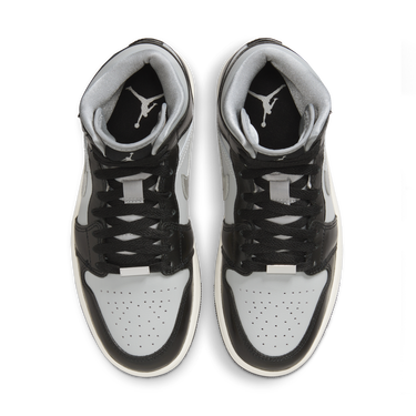 Sneakers og sko Jordan Air Jordan 1 Mid SE "Black Chrome" W Sort | FB9892-002, 4