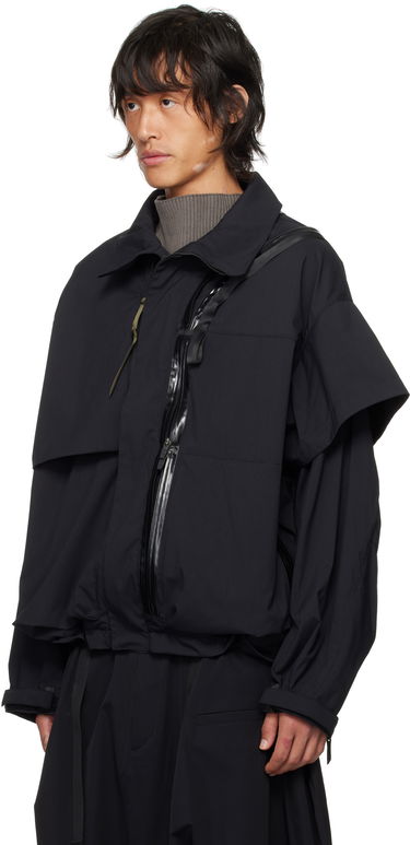Vindjakke Acronym J115K-E Hooded Technical Jacket Sort | J115K-E, 3