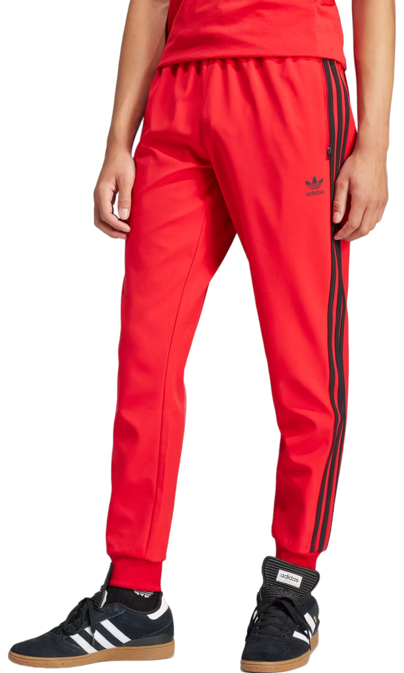 Joggingbukser adidas Originals SST Bonded Trackpant Rød | is2808