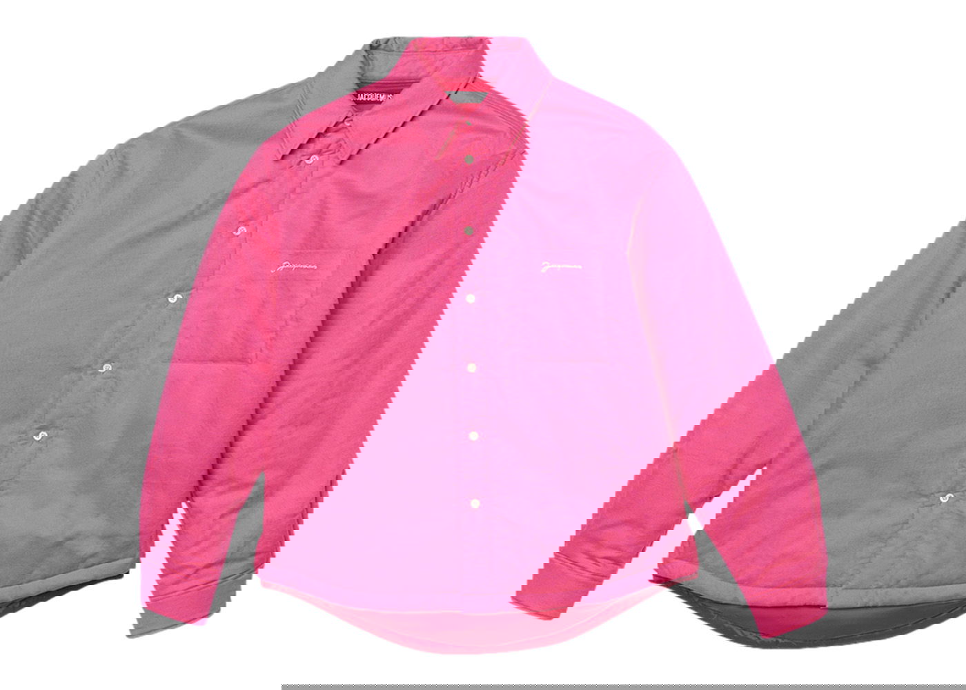 Skjorte Jacquemus La Chemise Boulanger Overshirt Lyserød | 216SH104-1064-430, 0