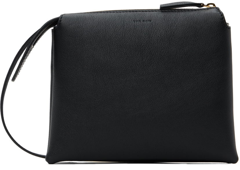 Skuldertaske The Row Black Nu Mini Twin Bag Sort | W1236-L52