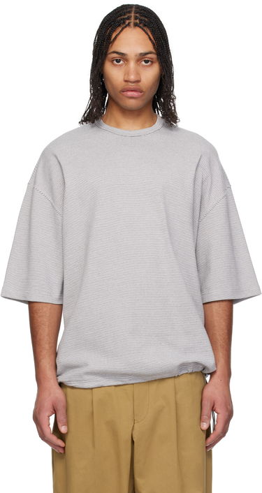 T-shirt Comme des Garçons Comme des Garçons Homme Horizontal Stripes T-Shirt Grå | HO-T003-051, 0