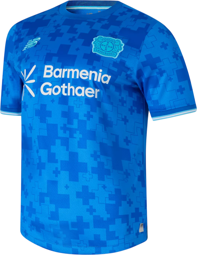 Jersey New Balance Bayer 04 Leverkusen Third Jersey 2025/2026 Blå | mt230565-thd