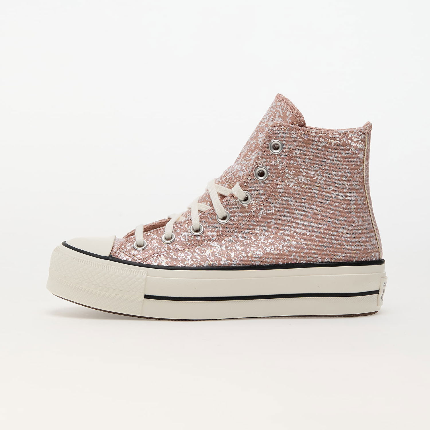 Sneakers og sko Converse Chuck Taylor All Star Lift Platform Glitter Lyserød | A09422C, 0