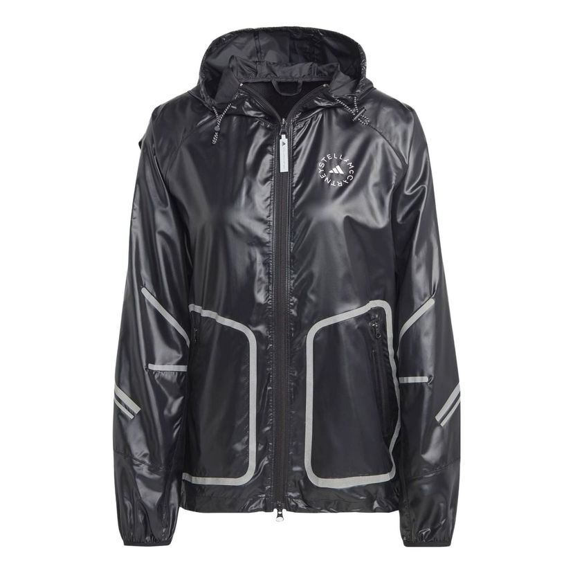 Vindjakke adidas Originals Stella McCartney x TruePace Running Jacket Sort | IC9717