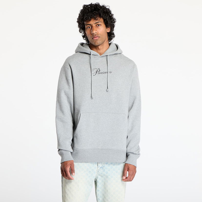 Sweatshirt Pleasures PLEASURES Symphony Hoodie Grå | P25SU076 HEATHER