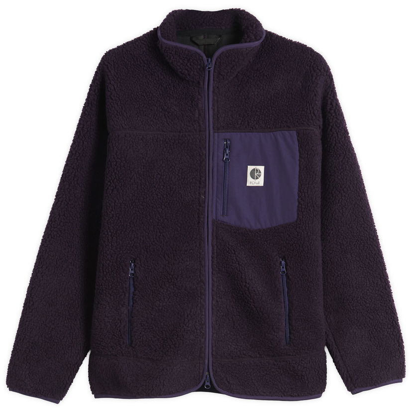 Jakke Polar Skate Co. Kiki Fleece Jacket, Size Small Lilla | PSC-F25-5-DVI