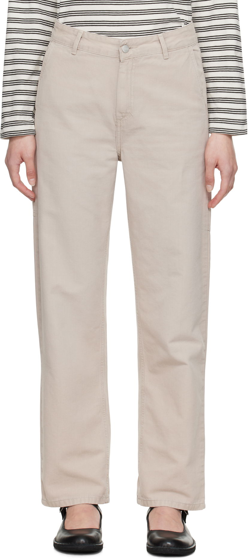 Cargo bukser Carhartt WIP Carhartt WIP Pierce Straight Trousers Beige | I034829 2OR4O