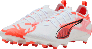 Sneakers og sko Puma ULTRA 5 PRO FG/AG Jr Hvid | 108165-01, 7