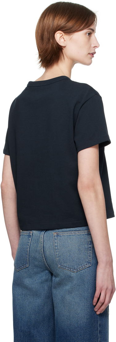 Crop top A.P.C. A.P.C. Annie Cropped T-Shirt Sort | COHBQ-F26495, 2