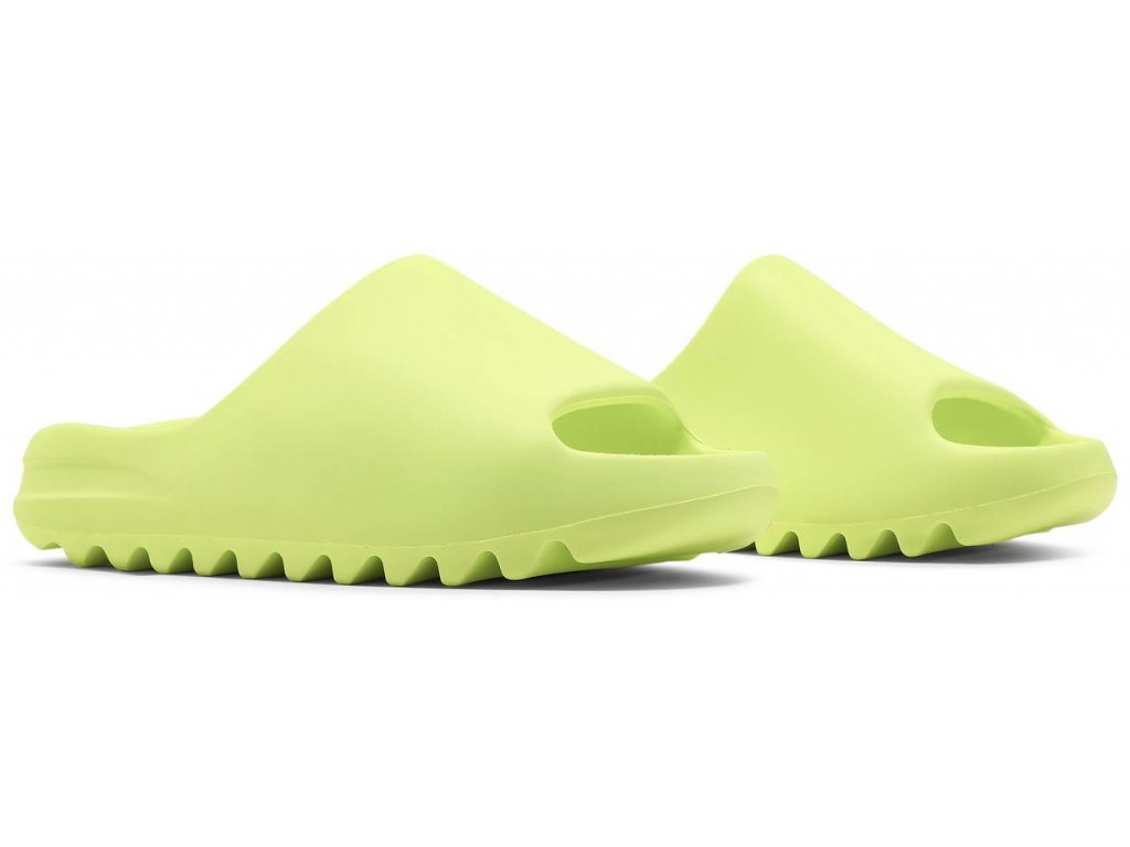 Sneakers og sko adidas Yeezy Yeezy Slide "Glow Green" 2022 Grøn | HQ6447, 1