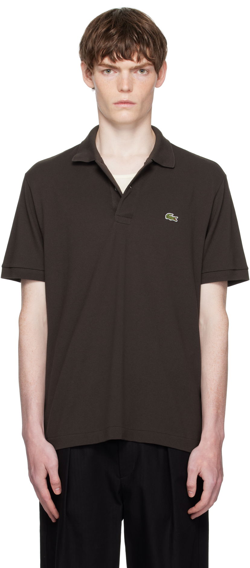 Polo skjorte Lacoste Classic Fit L.12.12 Light Piqué Polo Brun | PH9851_SKB