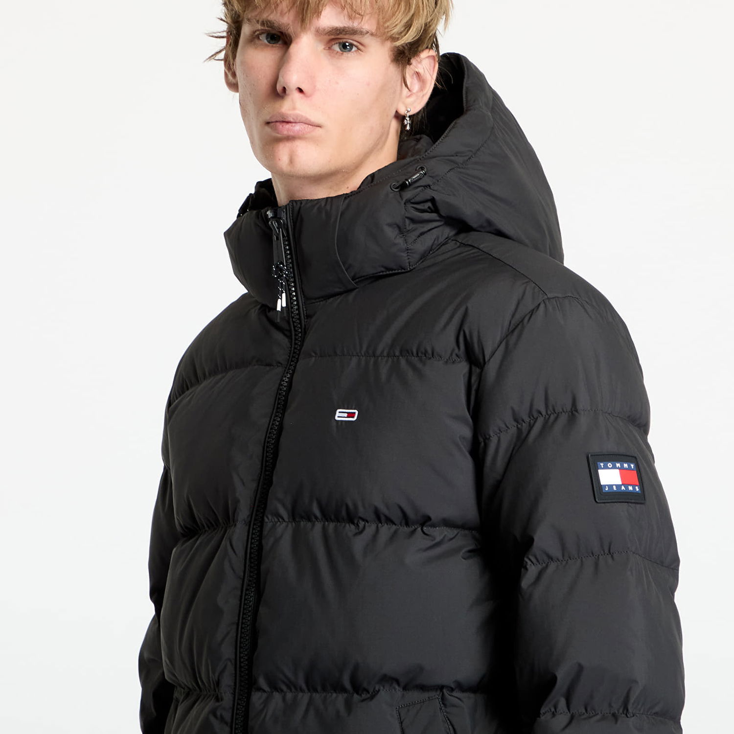 Parka Tommy Hilfiger Essential Down Parka Jacket Black Sort | DM0DM20466 BDS, 1