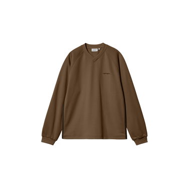 Sweatshirt Carhartt WIP Bolan V-Neck Sweatshirt Brun | I033925_9, 6