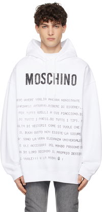 Moschino Message Hoodie