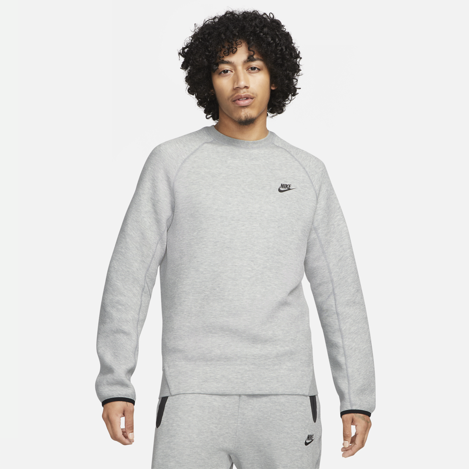 Sweatshirt Nike Sportswear Tech Fleece Grå | FB7916-063, 0