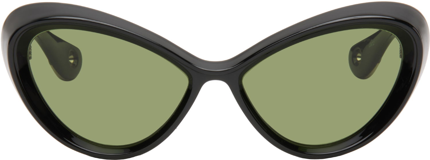 Solbriller Jean Paul Gaultier Jean Paul Gaultier 'The Parisian Cat' Sunglasses Sort | 25/03-U-EY001-X059-00, 0