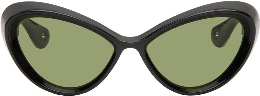 Solbriller Jean Paul Gaultier Jean Paul Gaultier 'The Parisian Cat' Sunglasses Sort | 25/03-U-EY001-X059-00