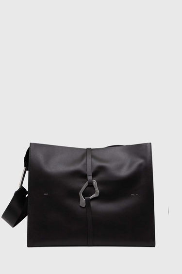 Skuldertaske HELIOT EMIL Leather Shoulder Bag Sort | HE.15.44.L03.BLK01, 0