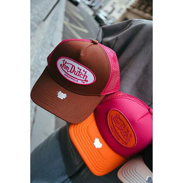 Kasket Von Dutch Trucker Boston Brun | VD7030732, 6