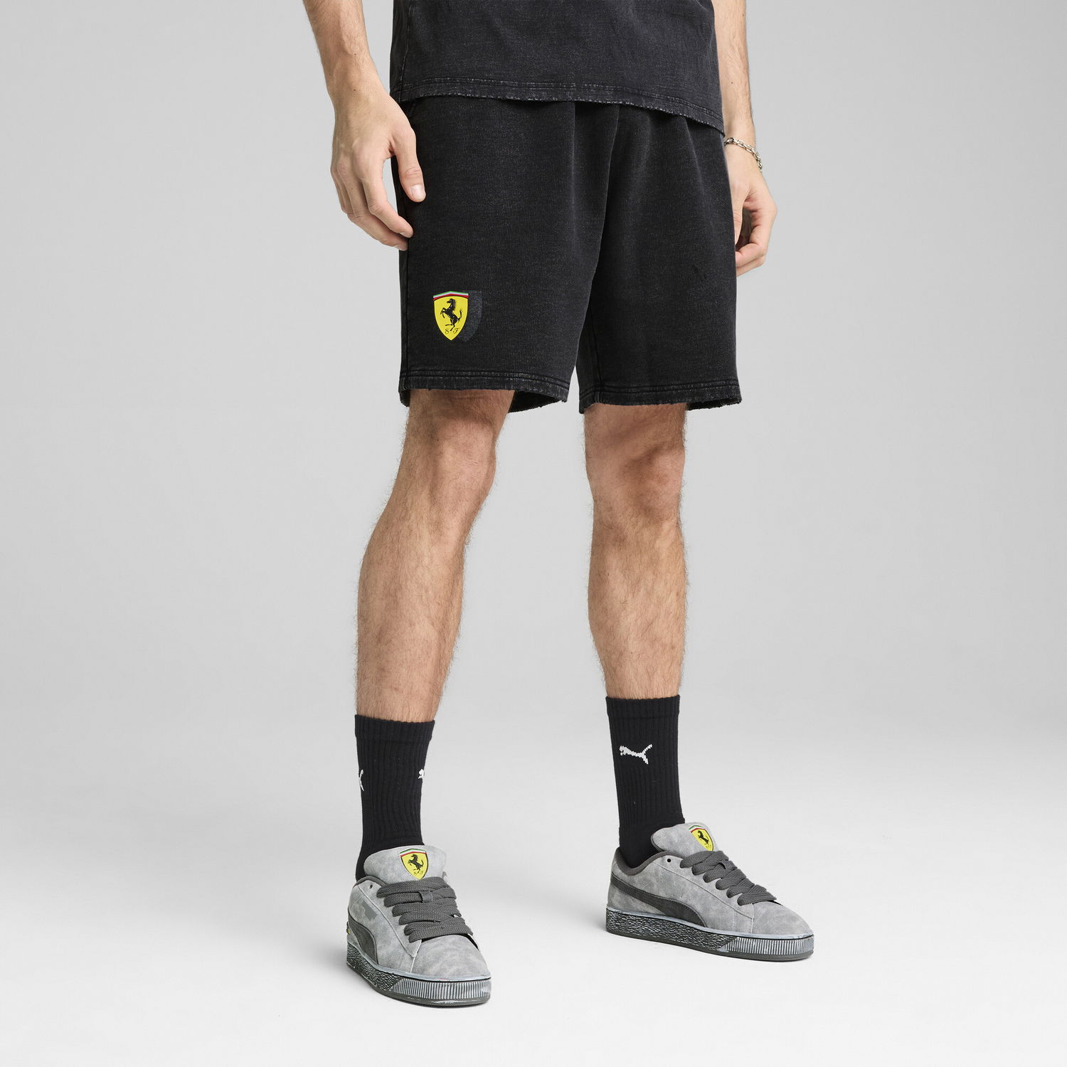 Shorts Puma Scuderia Ferrari Desert Sun Shorts Sort | 631322_01, 0