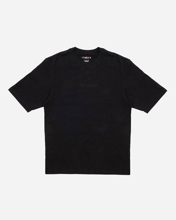 T-shirt Jordan Wordmark T-shirt Sort | FJ1969-010, 0
