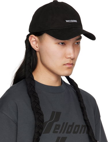 Kasket We11done We11done Logo Braid Cap Sort | WD-AH0-25-430-U-BK, 1
