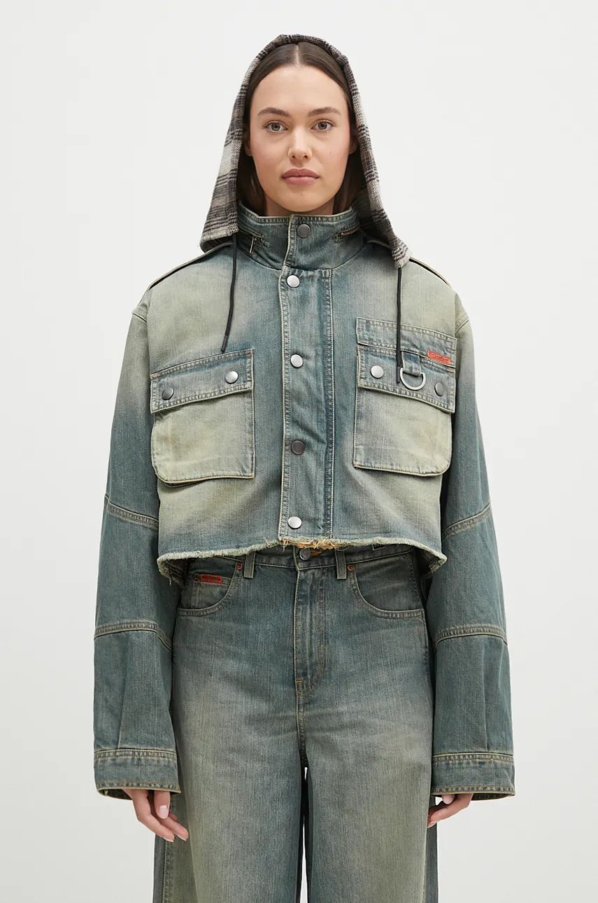 Jakke Martine Rose Cut Denim Jacket Blå | 236WD02501, 0
