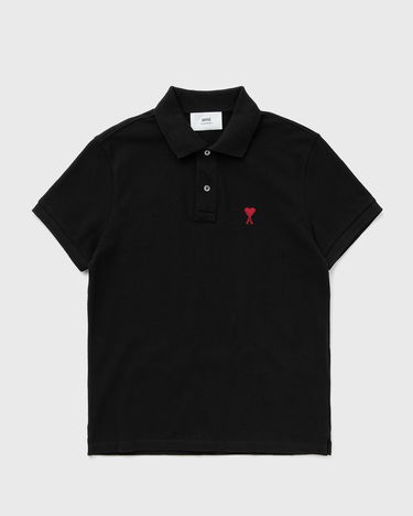 Polo skjorte AMI Small A Heart Polo Tee Sort | BFUPL001-760-001, 3