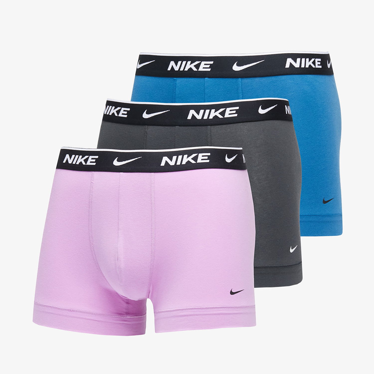 Undertøj og sokker Nike Trunk 3-Pack Multicolor Flerfarvet | 0000KE1008-GG9, 0