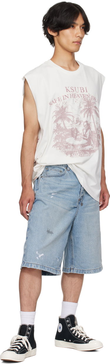 Shorts Ksubi Ksubi Maxx Painter Shorts Blå | MPF25WA002, 3