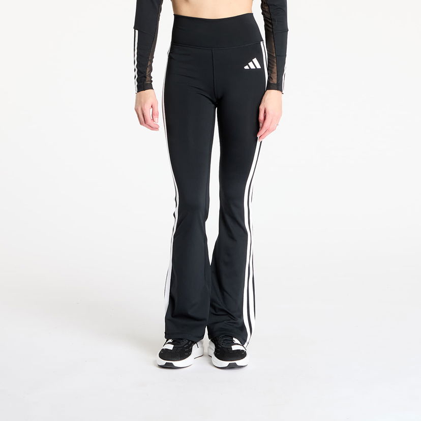 Leggings adidas Performance Optime Essentials 3-Stripes Flared Leggings Sort | JD6544