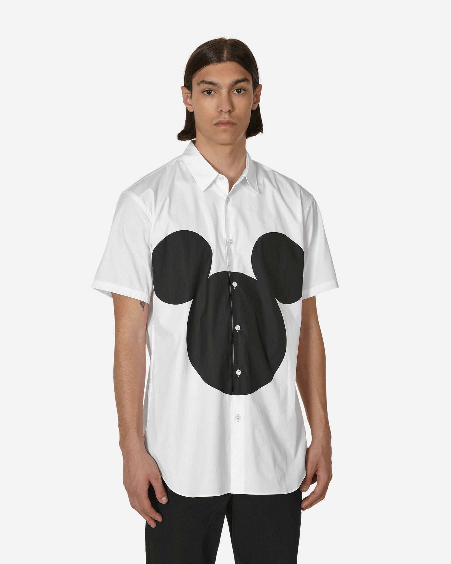 Skjorte Comme des Garçons Disney Shortsleeve Shirt Hvid | FK-B014-S23 1, 0