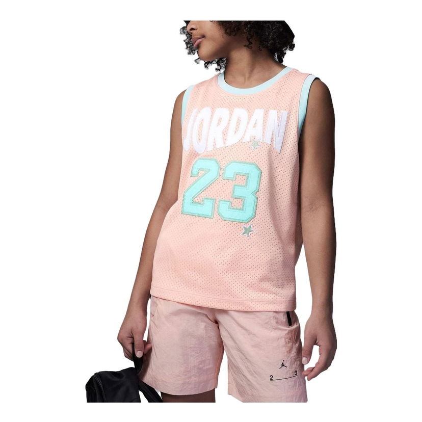 Tanktop Jordan Air Jordan Mesh Tank Top Lyserød | FQ0591-664