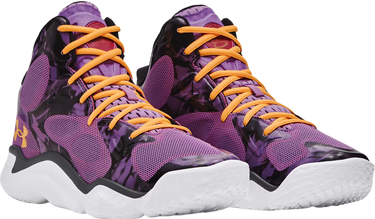 Sneakers og sko Under Armour Unisex Curry Spawn FloTro Basketballschuhe Provence Lilla | 3027372-500, 4