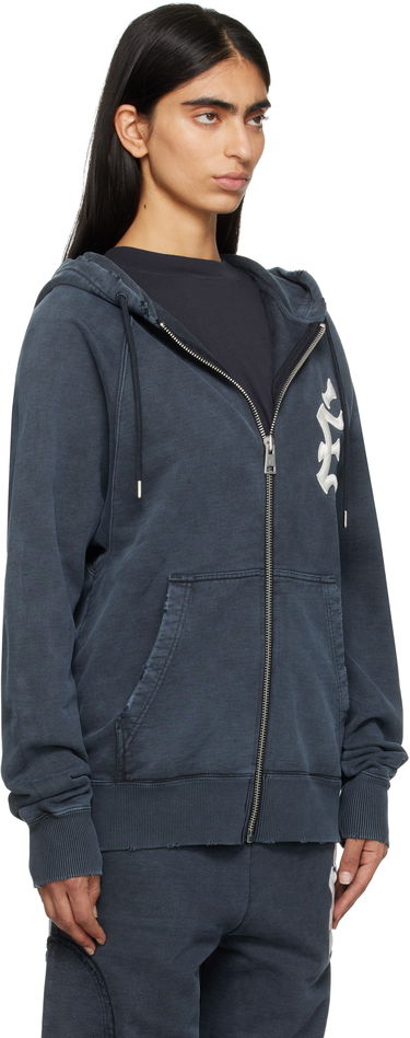 Sweatshirt Études 'The City' Loose Fit Zip-Up Hoodie Blå | H24MMSWE275-44, 1