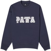 Sweater Patta Homesick Boxy Crewneck Mørkeblå | POC-AW23-HOME-BCS-001, 1