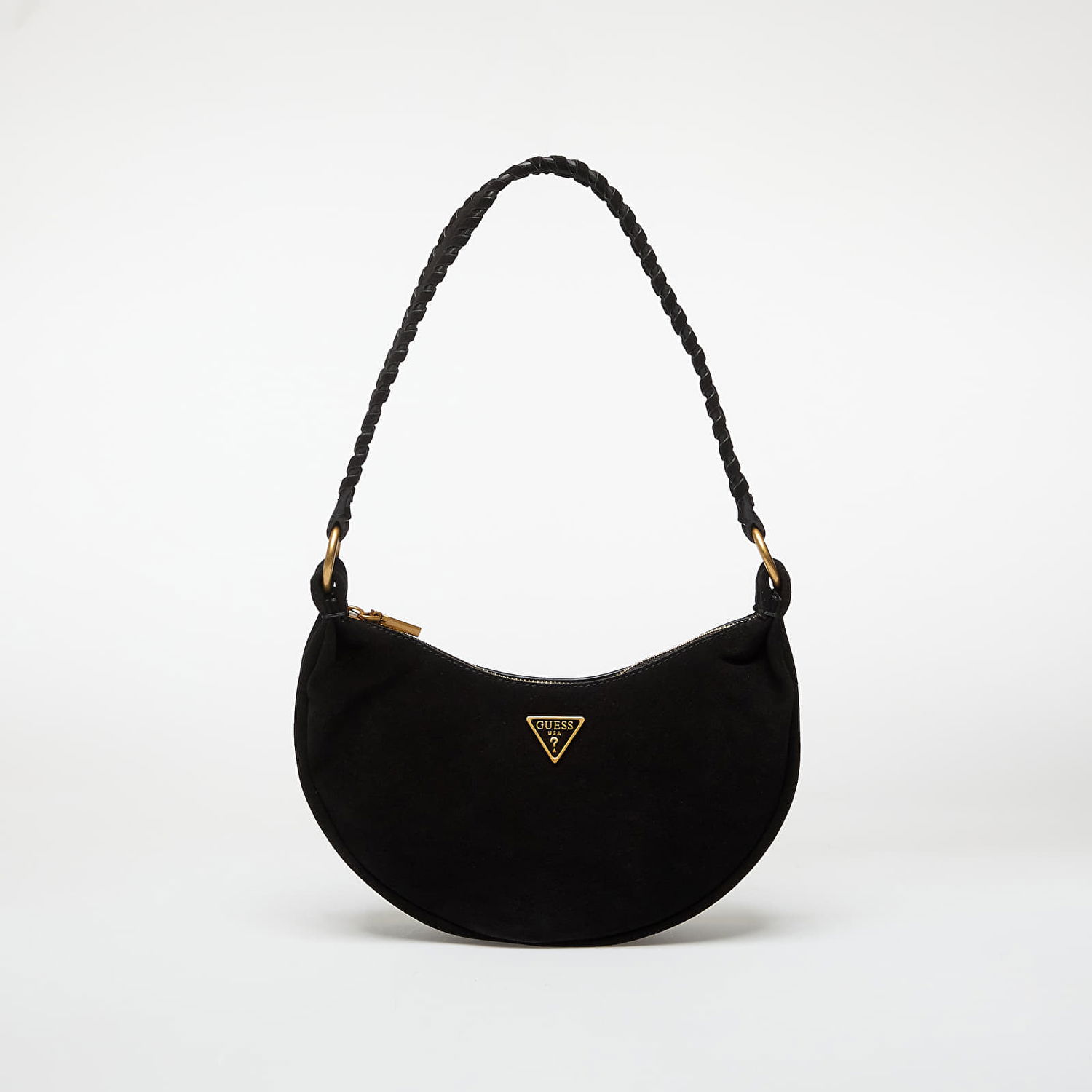 Håndtaske GUESS Amita Braided Strap Hobo Sort | HWSB9539720-BLA, 0