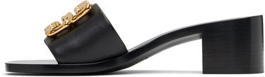 Skopleje Givenchy Givenchy 4G Heeled Sandals Sort | BE3091E25Q001, 2