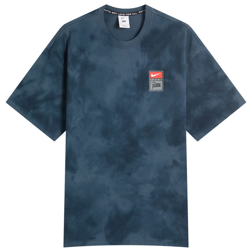 T-shirt Nike Patta GX Tie-Dye T-Shirt, Size Large Blå | HQ3907-416
