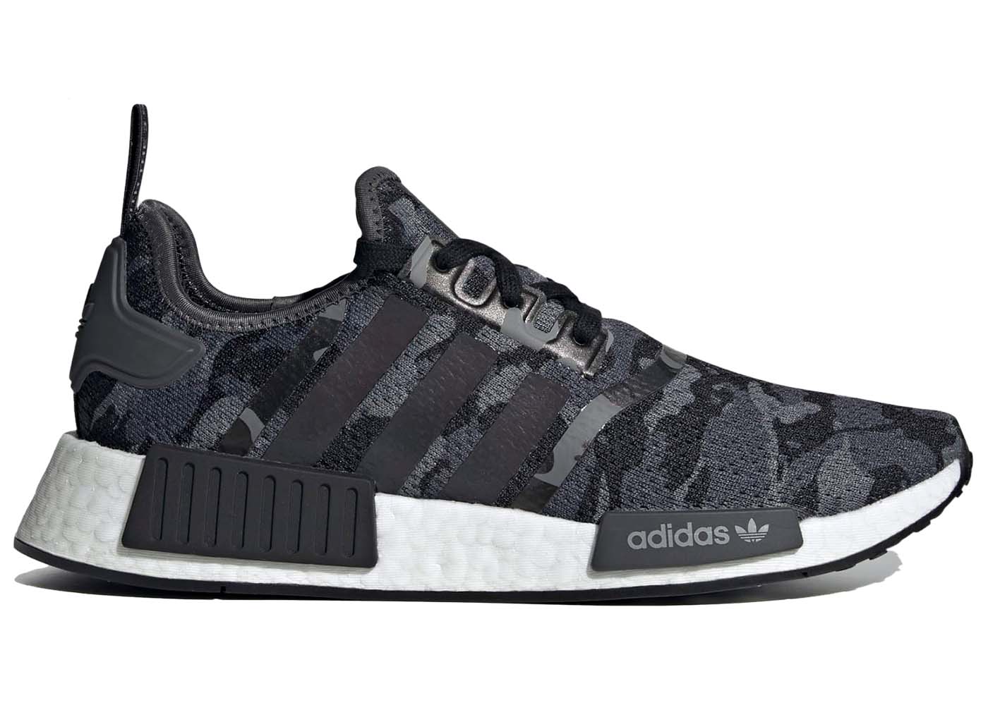 Sneakers og sko adidas Originals NMD R1 Camo Black Grey Sort | GV8797, 0