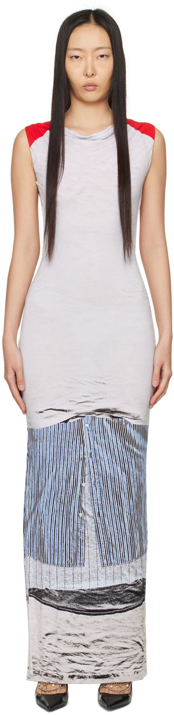 Kjole Miaou Miaou Selena Maxi Dress Flerfarvet | 5047TJBCIB