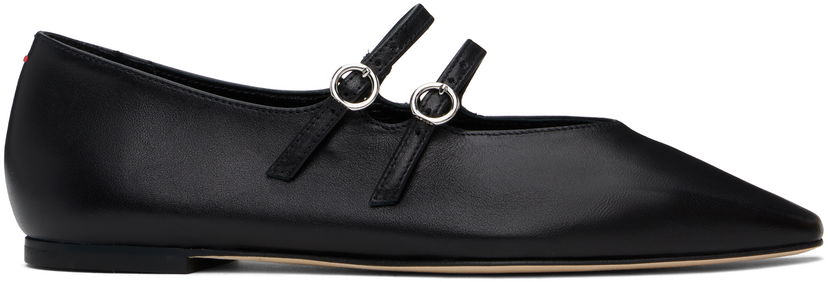Tøj Aeyde Aeyde Franny Ballerina Flats Sort | A11-FL-VALS08FL148-SS25-800-007