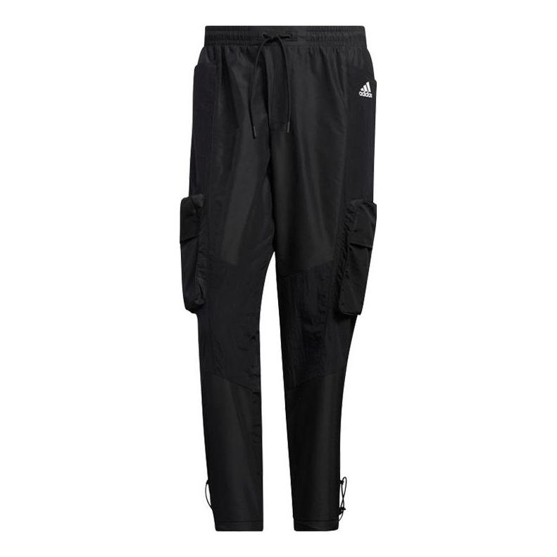 Cargo bukser adidas Originals Straight Cargo Pants Sort | HT0523