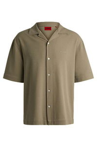 Oversized-Fit Jersey Shirt