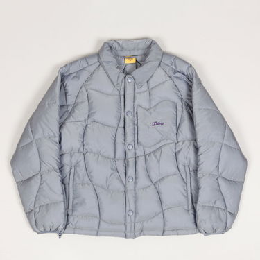 Puffer jakke Dime Midweight Wave Grå | DIME23D2F2GRY, 2