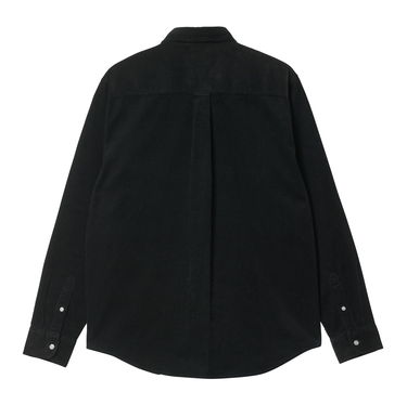 Skjorte Carhartt WIP L/S Madison Fine Cord Shirt Sort | I030580_0D2_XX, 6
