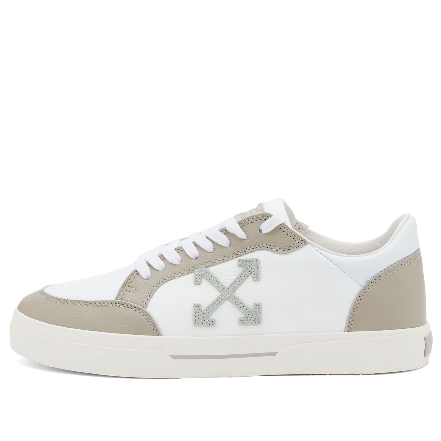 Sneakers og sko Off-White Off-White New Low Vulcanized Hvid | OMIA293S25LEA0010153, 0