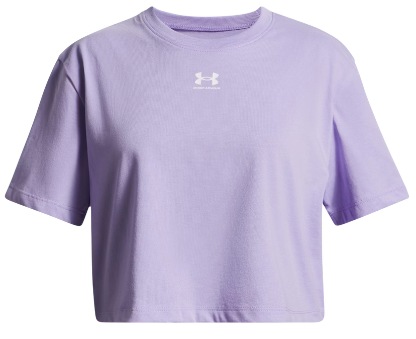 T-shirt Under Armour Rival Short Sleeve T-Shirt Lilla | 1389755-538